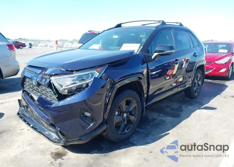 2019 Toyota Rav4 Hybrid Xse from USA, damaged, VIN JTMEWRFV1KJ027250